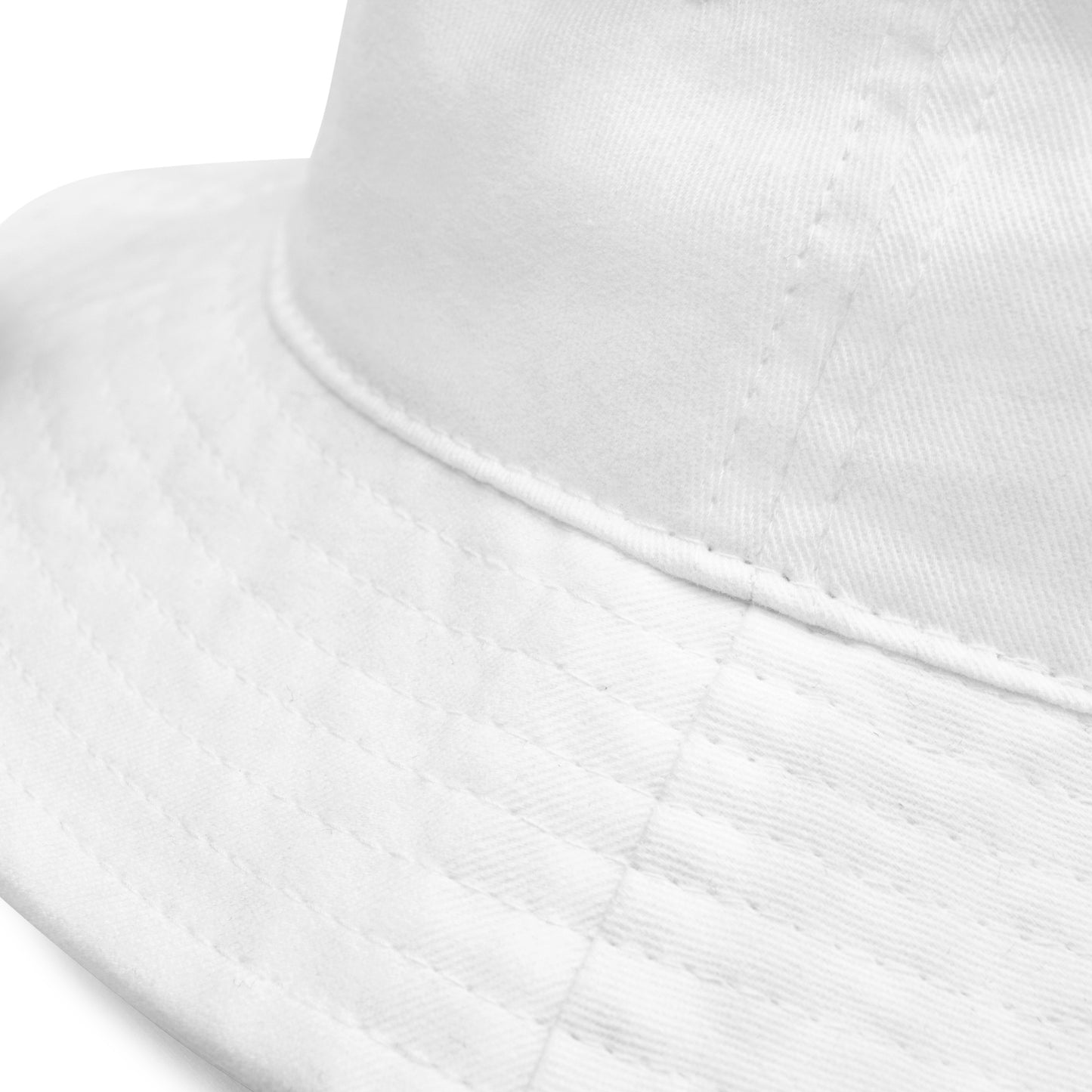 Oh Naur White Bucket Hat